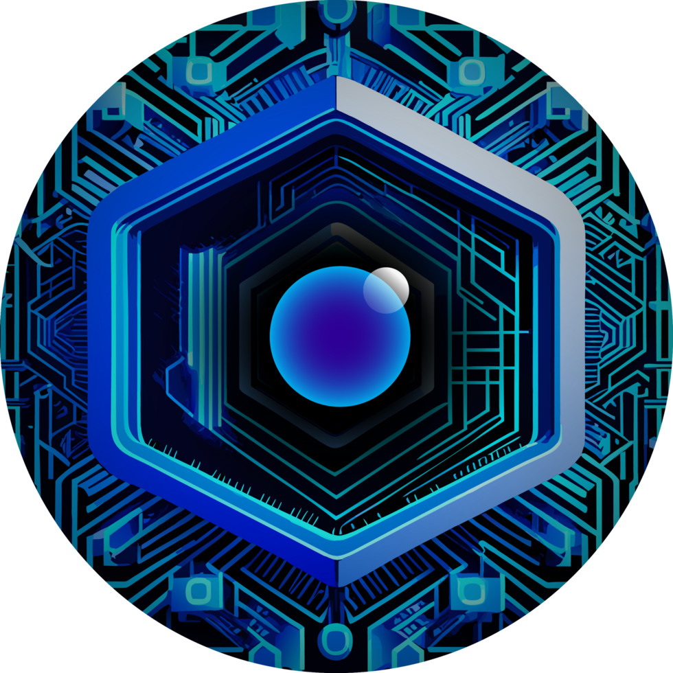 Modern Technology Cybersecurity Icon Crop-out png