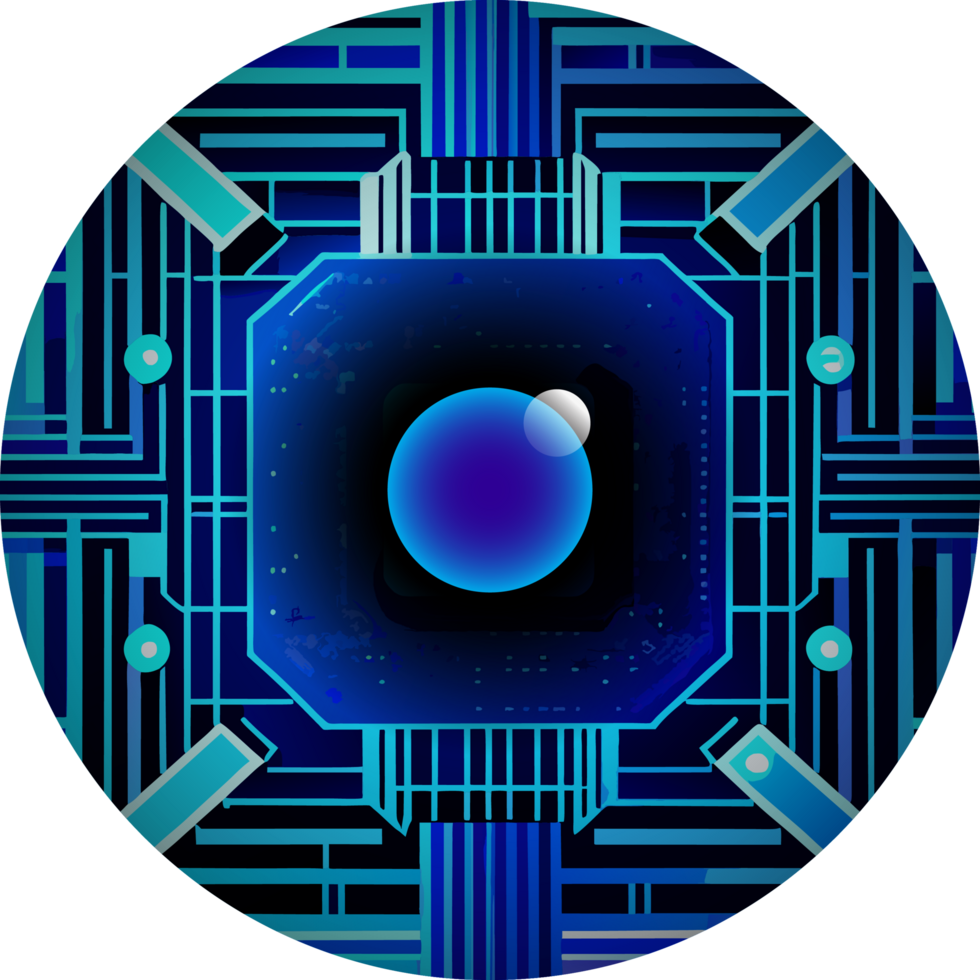 Modern Technology Cybersecurity Icon Crop-out png