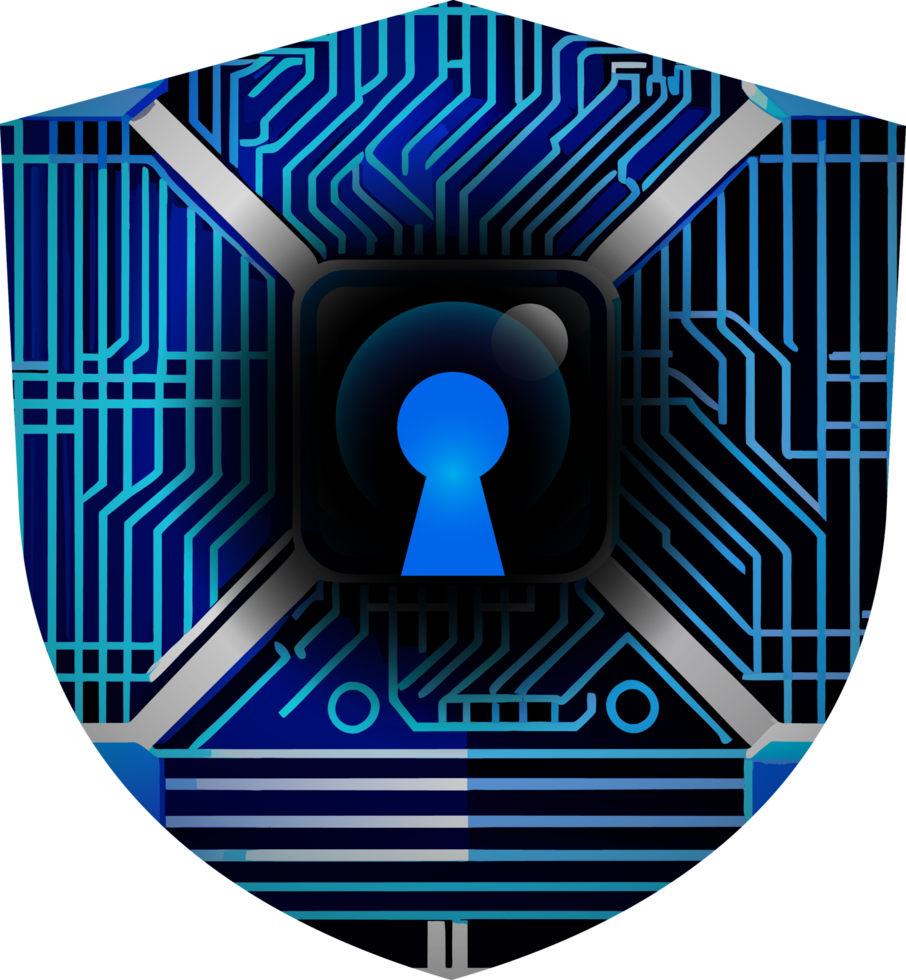 Modern Technology Cybersecurity Icon Crop-out png
