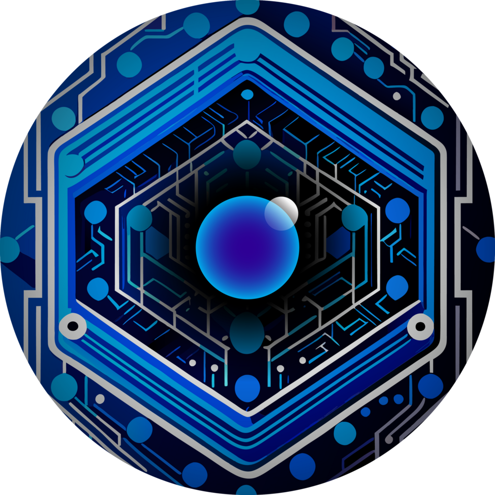 Modern Technology Cybersecurity Icon Crop-out png