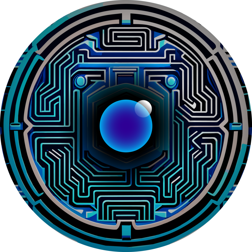 Modern Technology Cybersecurity Icon Crop-out png