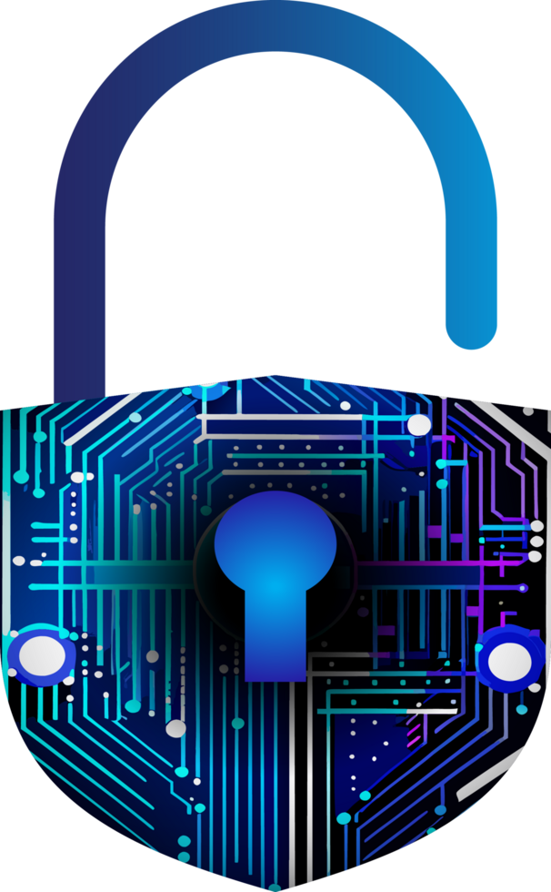 Modern Technology Cybersecurity Icon Crop-out png