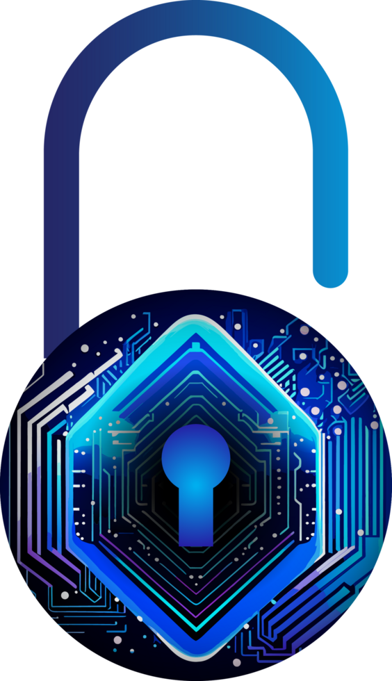 Modern Technology Cybersecurity Icon Crop-out png