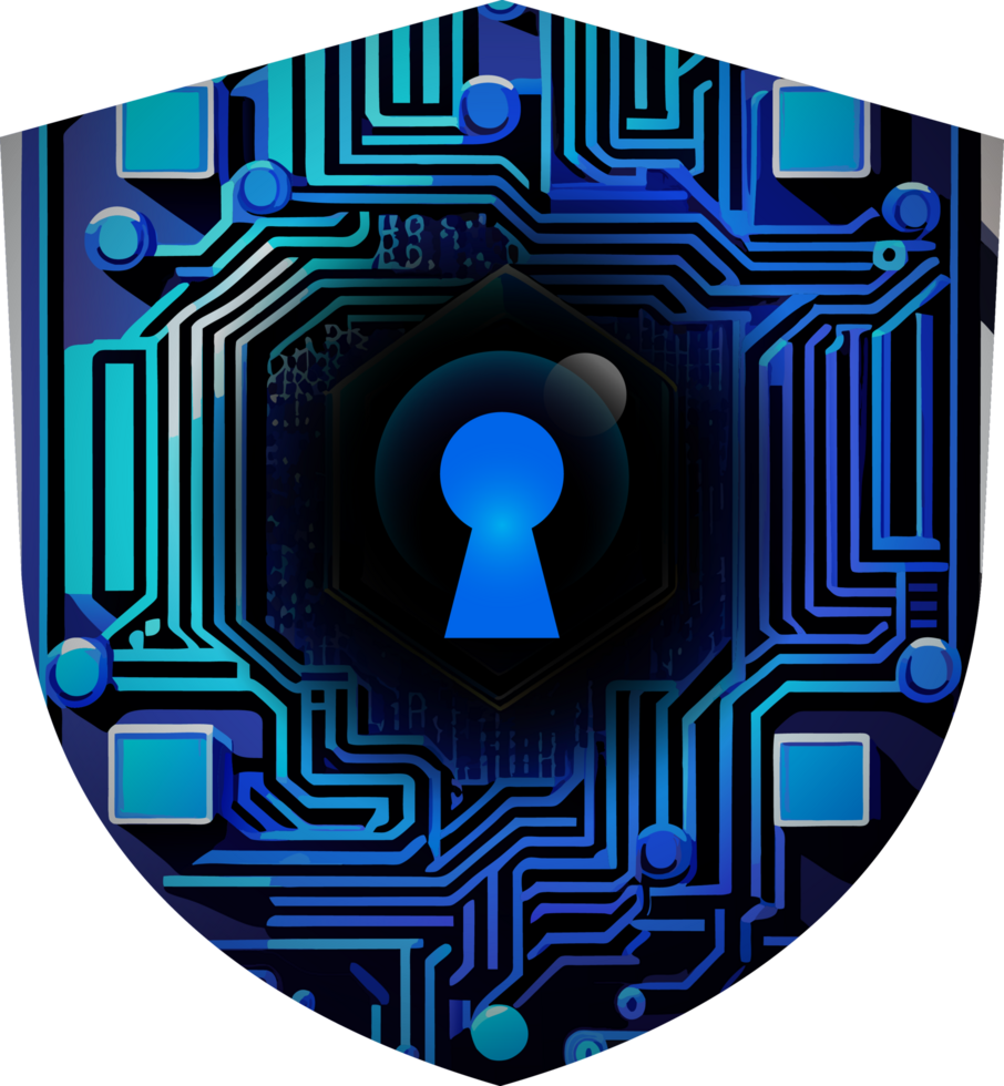 Modern Technology Cybersecurity Icon Crop-out png