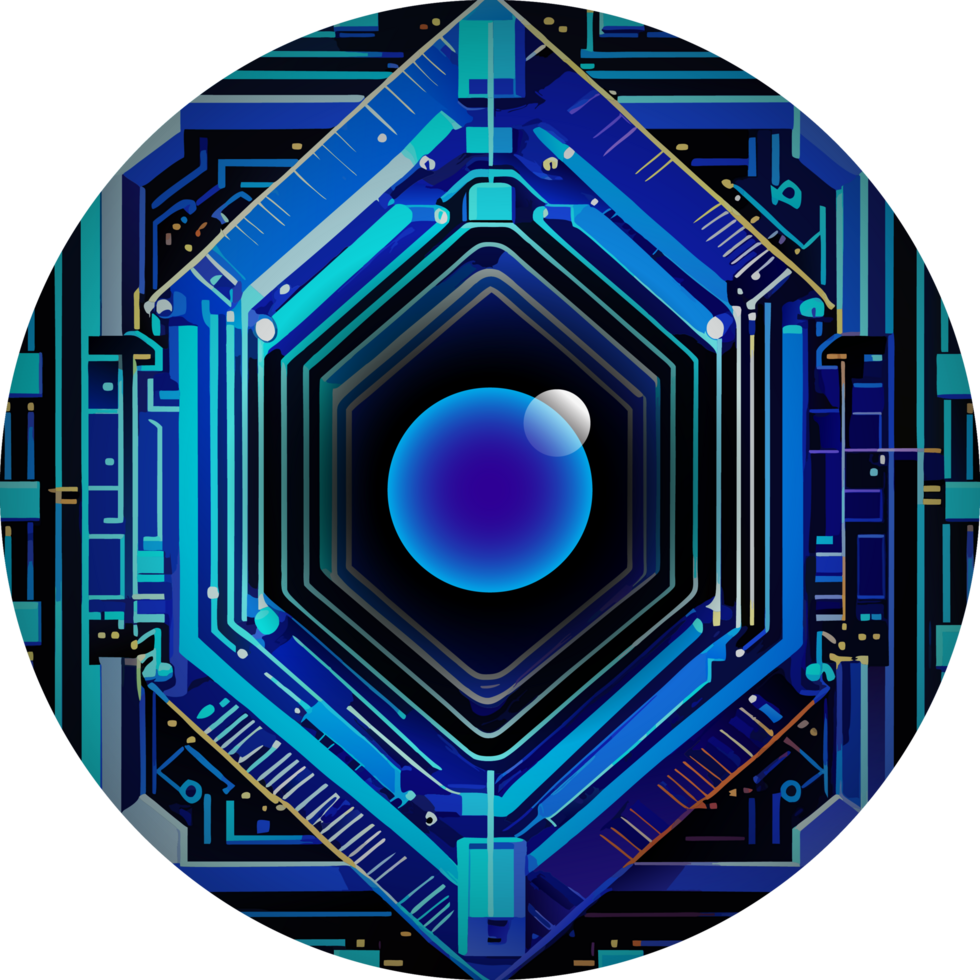 Modern Technology Cybersecurity Icon Crop-out png