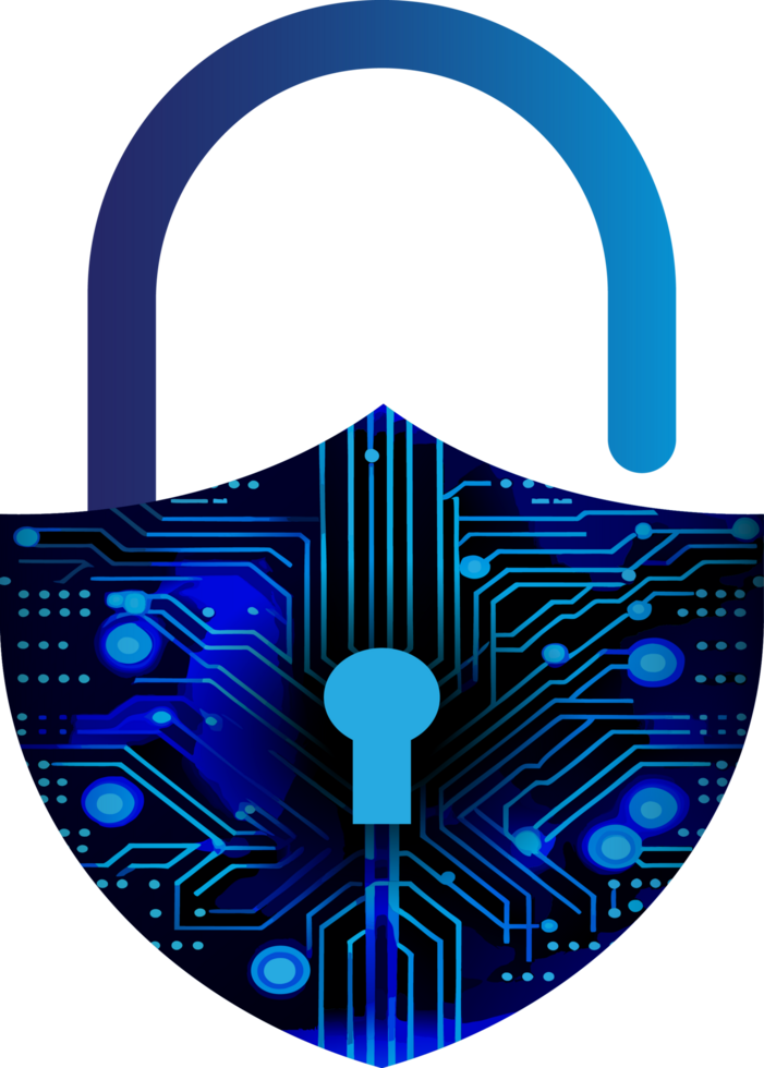 Modern Technology Cybersecurity Icon Crop-out png
