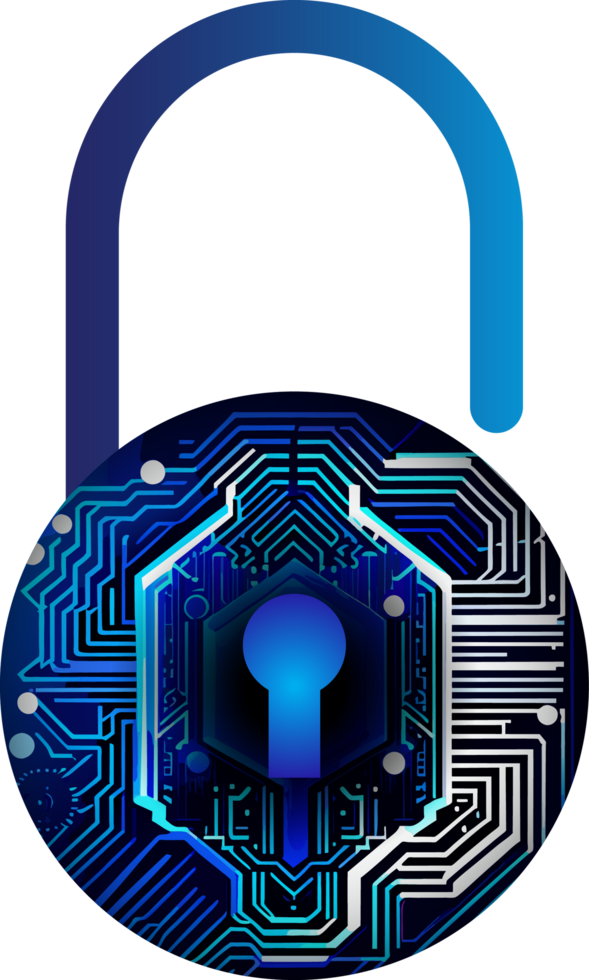Modern Technology Cybersecurity Icon Crop-out png