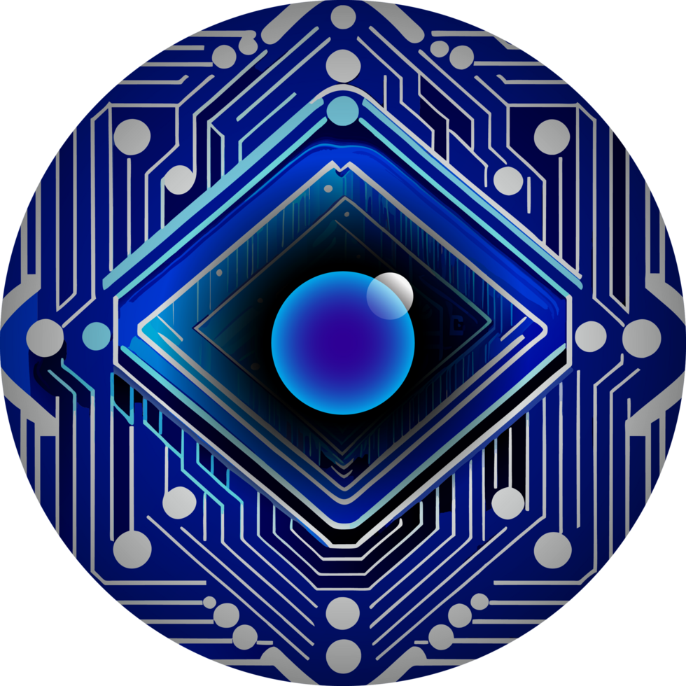 Modern Technology Cybersecurity Icon Crop-out png
