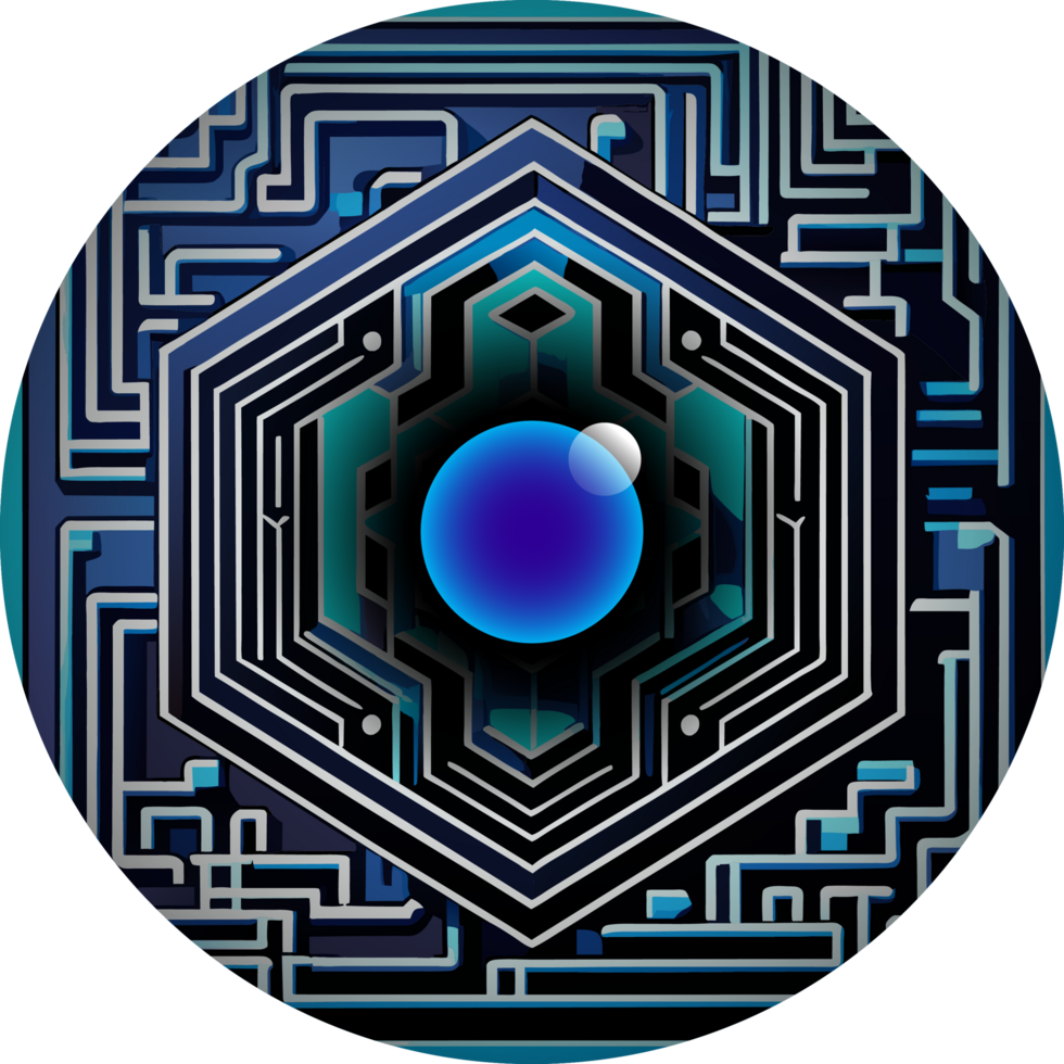 Modern Technology Cybersecurity Icon Crop-out png