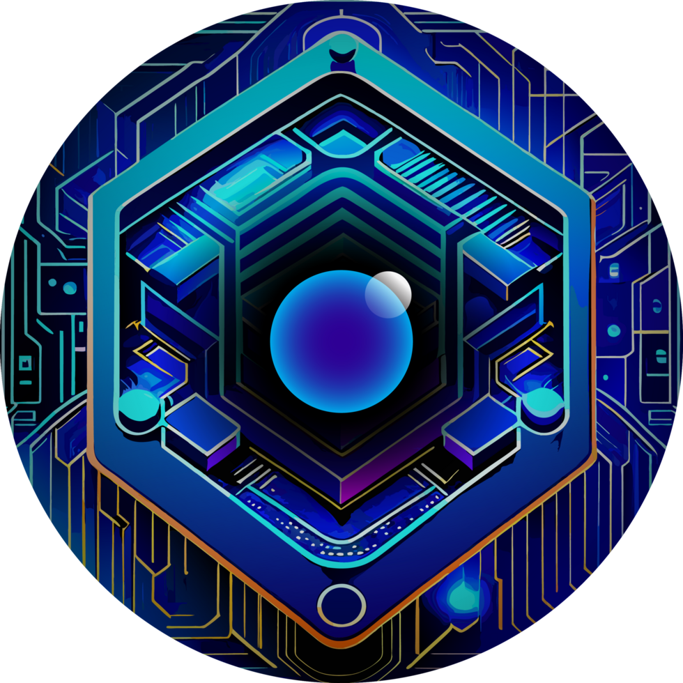 Modern Technology Cybersecurity Icon Crop-out png