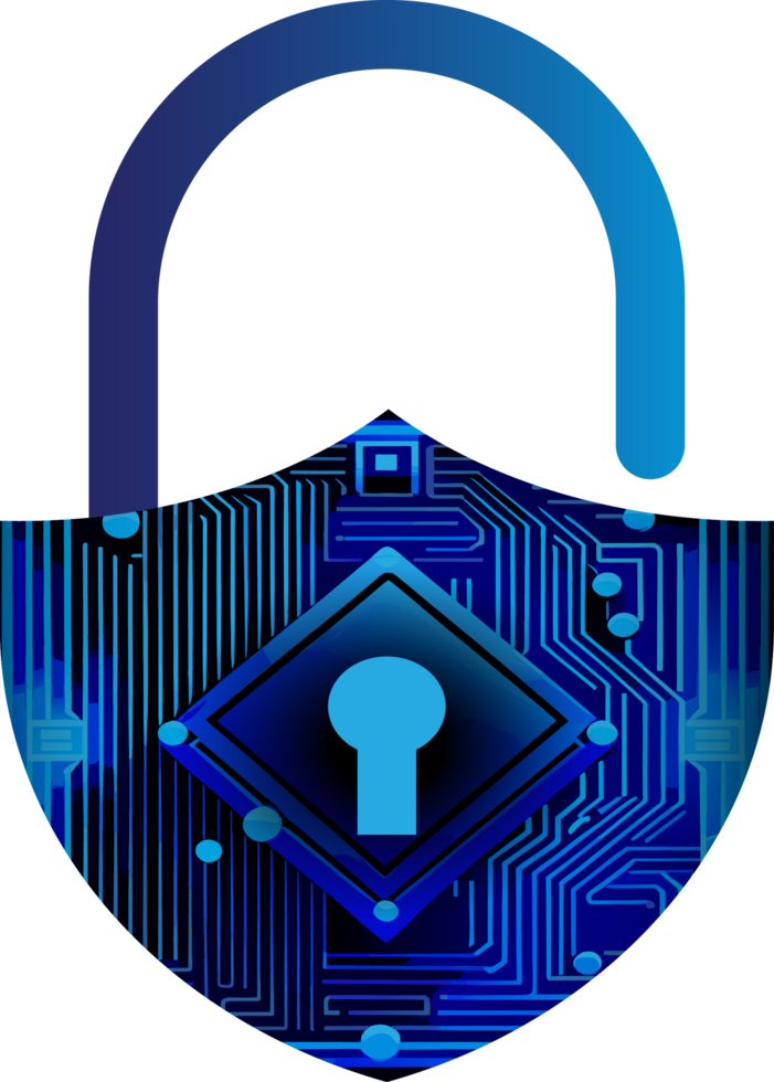 Modern Technology Cybersecurity Icon Crop-out png