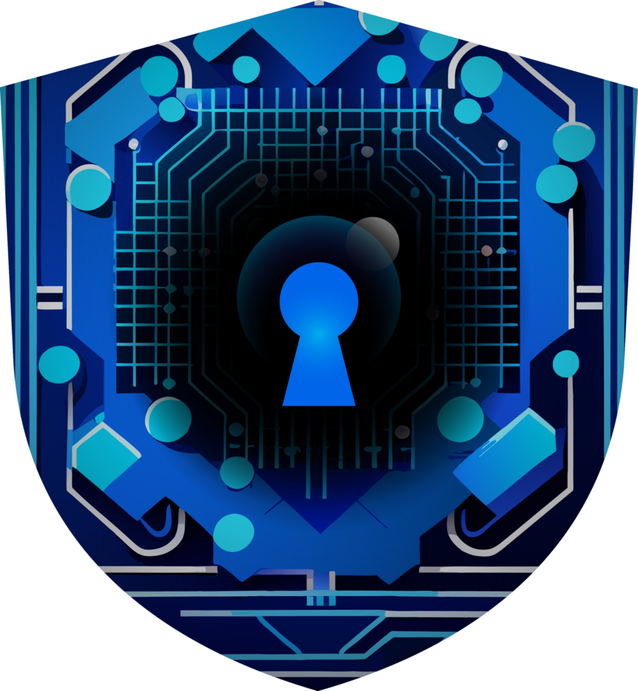 Modern Technology Cybersecurity Icon Crop-out png