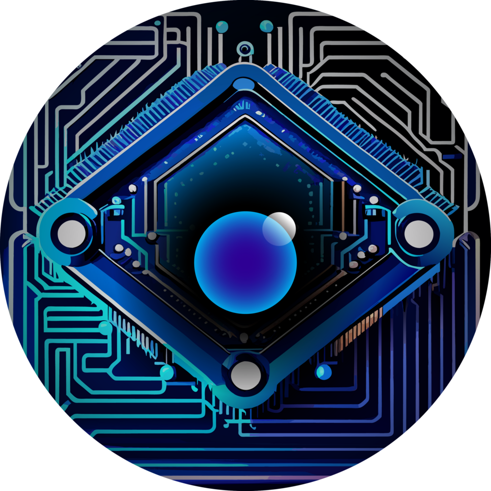 Modern Technology Cybersecurity Icon Crop-out png