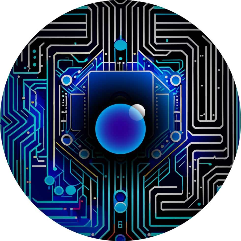Modern Technology Cybersecurity Icon Crop-out png