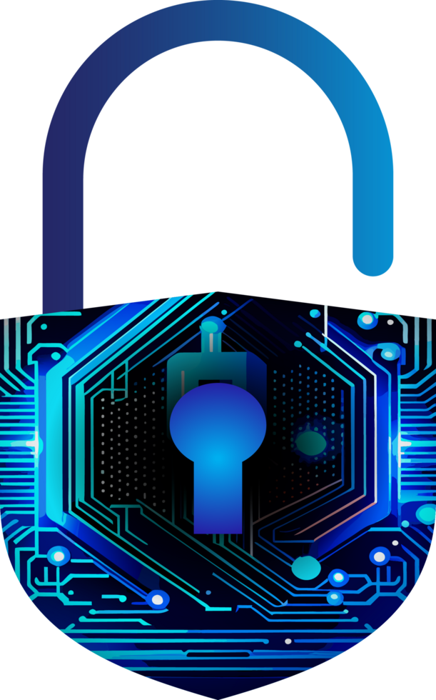 Modern Technology Cybersecurity Icon Crop-out png