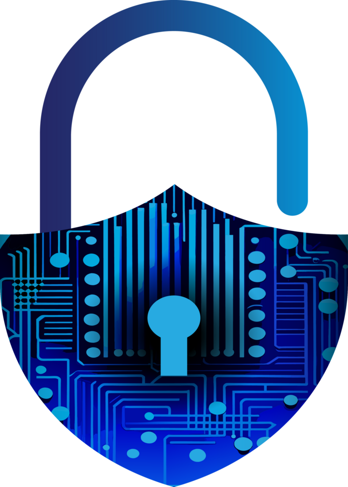 Modern Technology Cybersecurity Icon Crop-out png