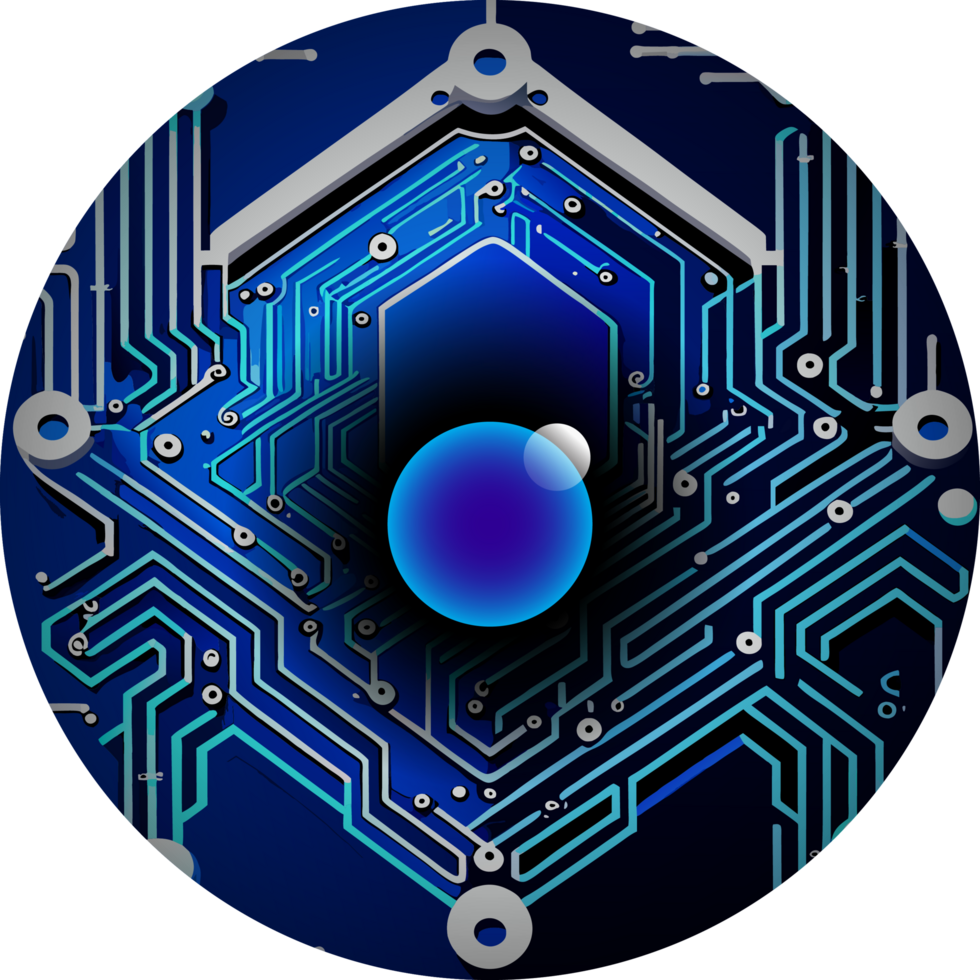 Modern Technology Cybersecurity Icon Crop-out png