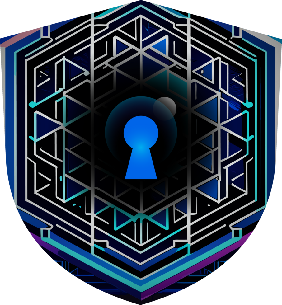 Modern Technology Cybersecurity Icon Crop-out png
