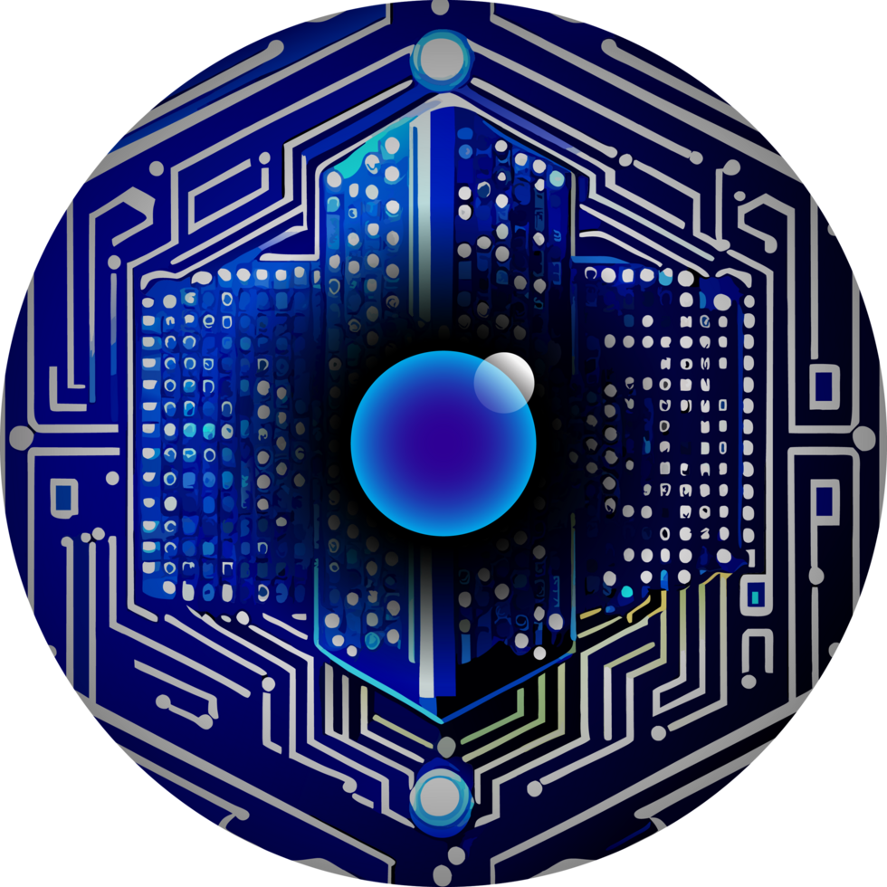 Modern Technology Cybersecurity Icon Crop-out png