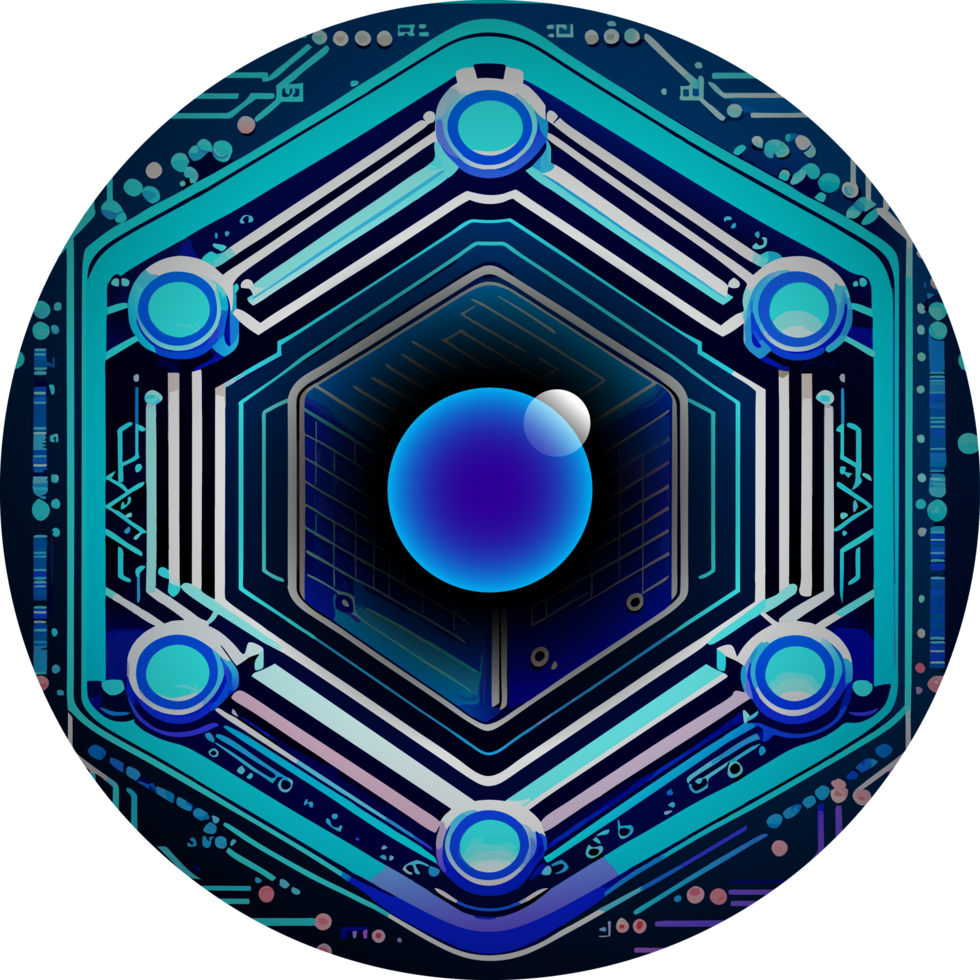 Modern Technology Cybersecurity Icon Crop-out png