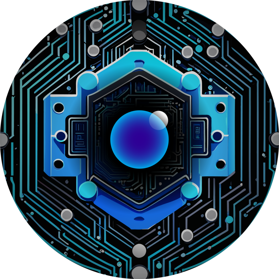 Modern Technology Cybersecurity Icon Crop-out png