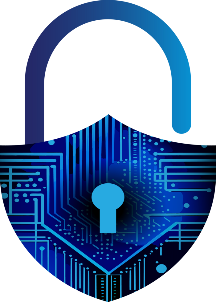 Modern Technology Cybersecurity Icon Crop-out png