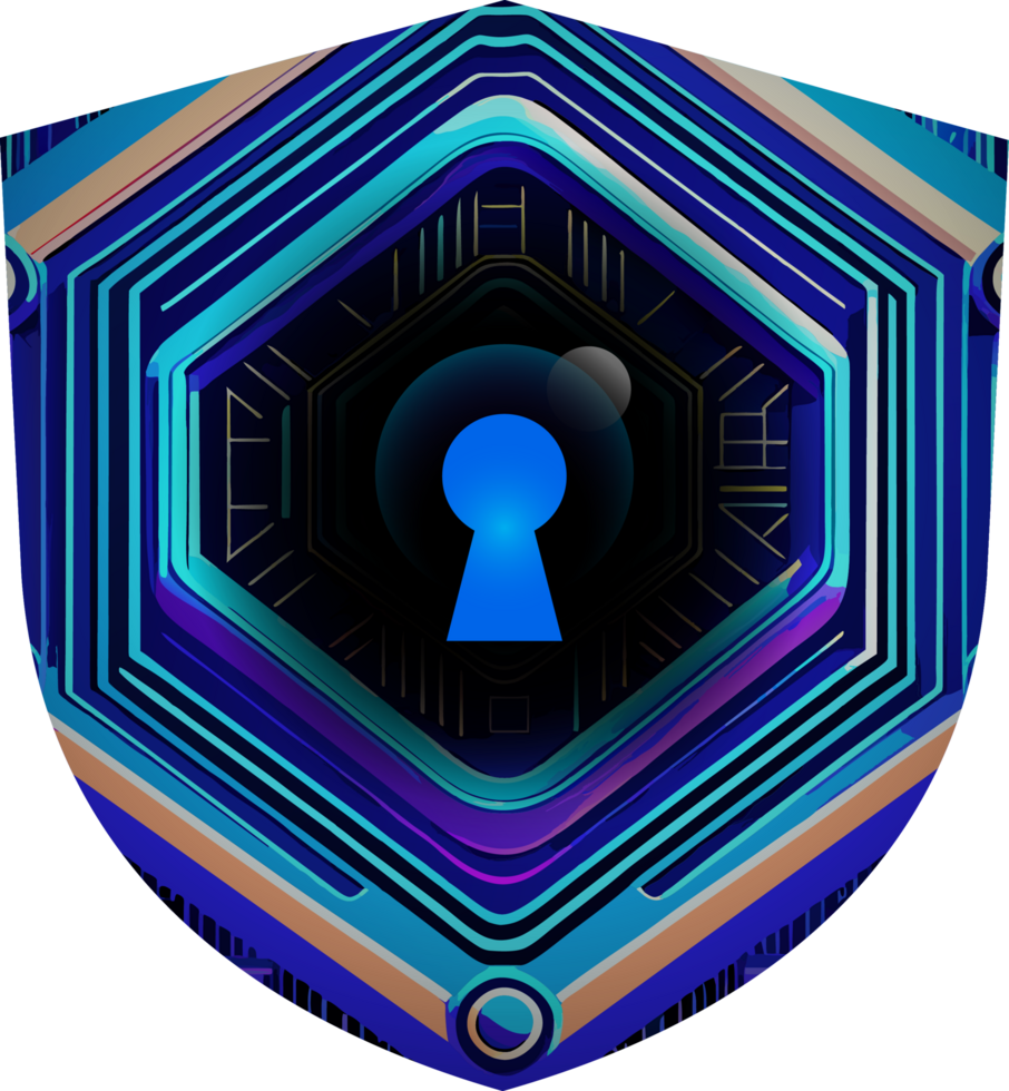 Modern Technology Cybersecurity Icon Crop-out png