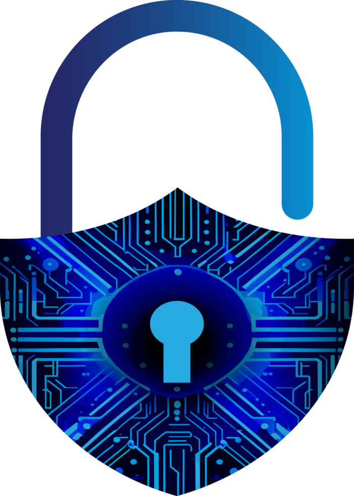 Modern Technology Cybersecurity Icon Crop-out png