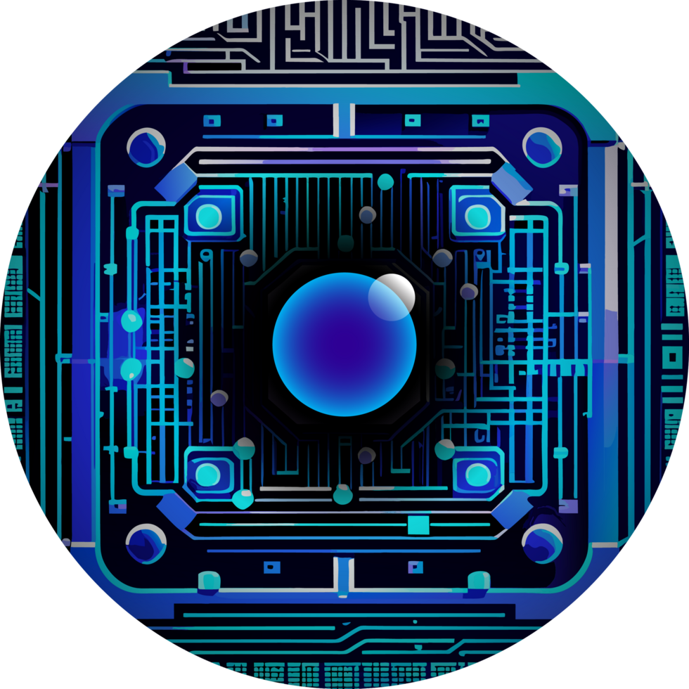 Modern Technology Cybersecurity Icon Crop-out png
