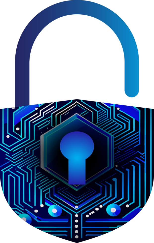 Modern Technology Cybersecurity Icon Crop-out png