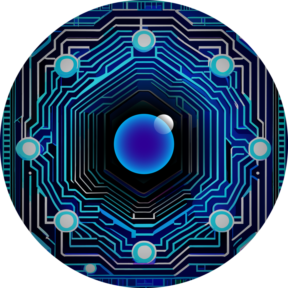 Modern Technology Cybersecurity Icon Crop-out png