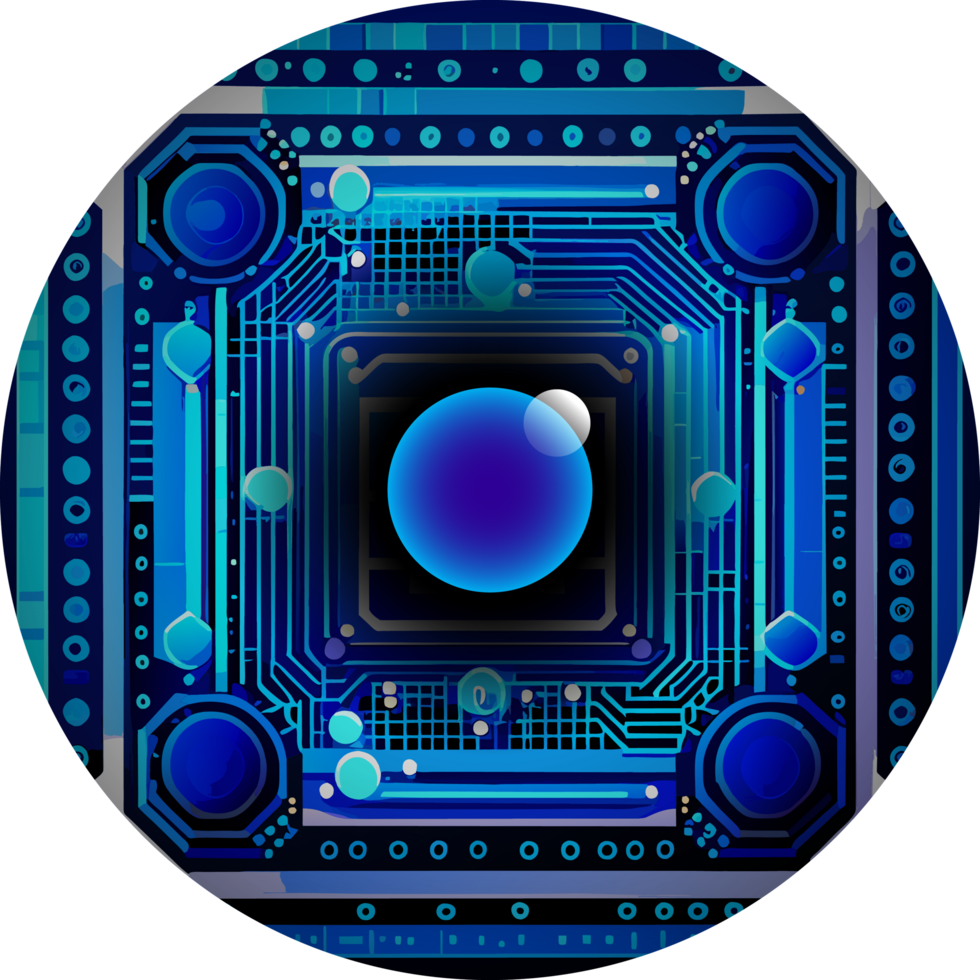 Modern Technology Cybersecurity Icon Crop-out png