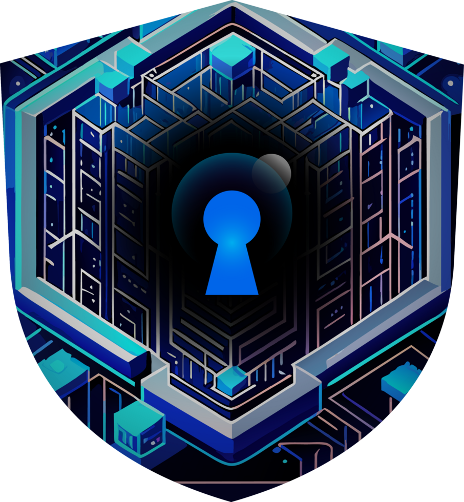 Modern Technology Cybersecurity Icon Crop-out png