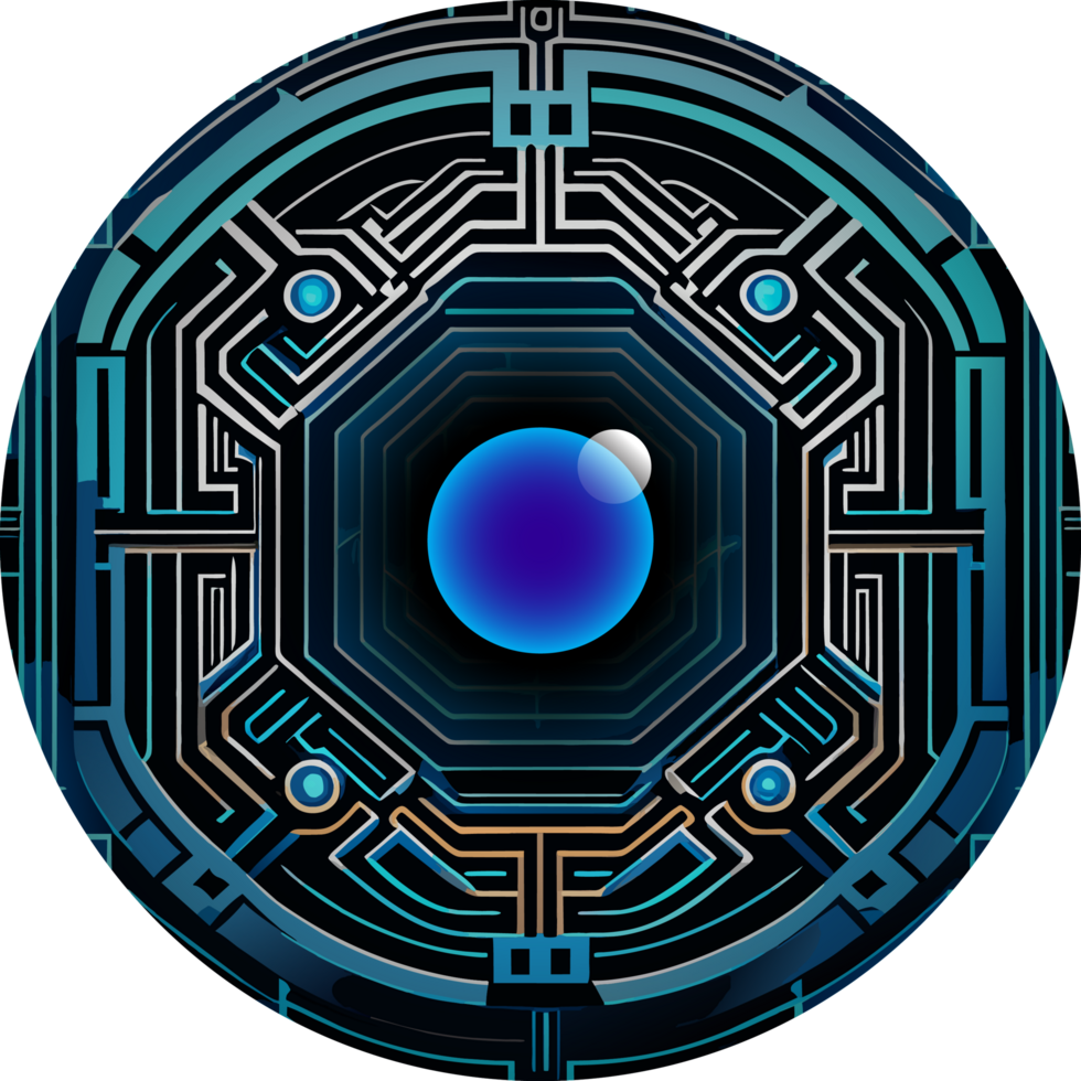 Modern Technology Cybersecurity Icon Crop-out png