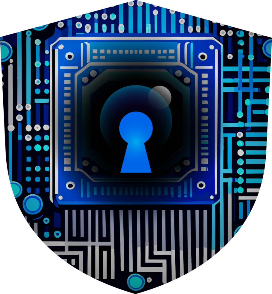 Modern Technology Cybersecurity Icon Crop-out png