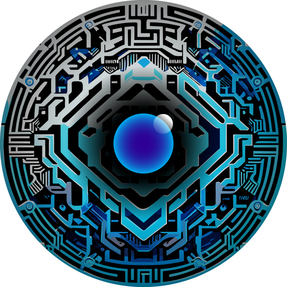 Modern Technology Cybersecurity Icon Crop-out png