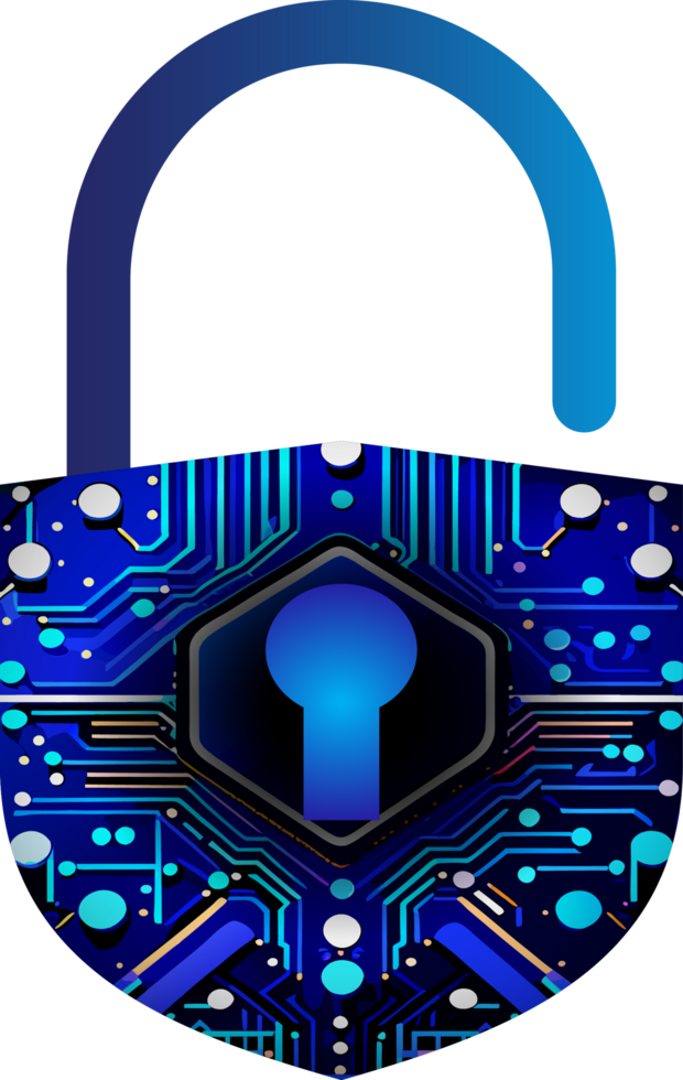 Modern Technology Cybersecurity Icon Crop-out png