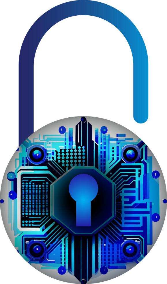 Modern Technology Cybersecurity Icon Crop-out png