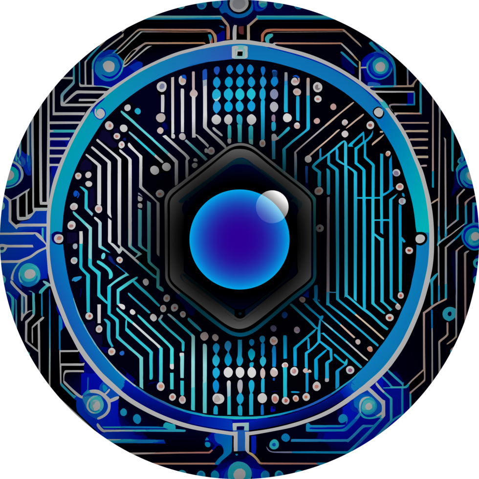 Modern Technology Cybersecurity Icon Crop-out png