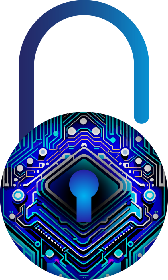 Modern Technology Cybersecurity Icon Crop-out png