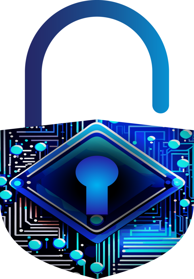 Modern Technology Cybersecurity Icon Crop-out png