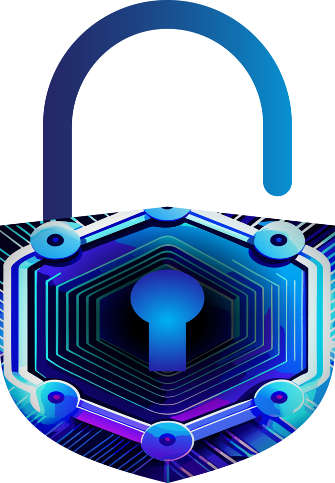 Modern Technology Cybersecurity Icon Crop-out png