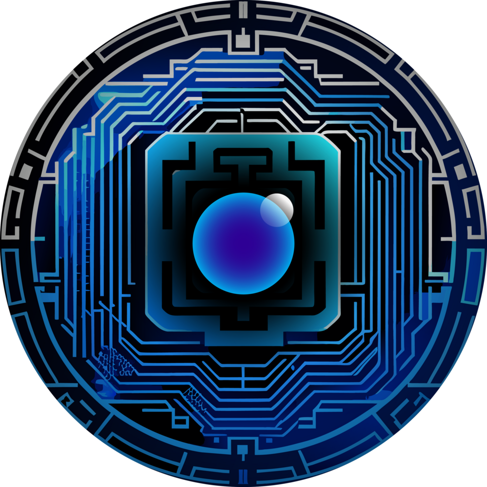 Modern Technology Cybersecurity Icon Crop-out png