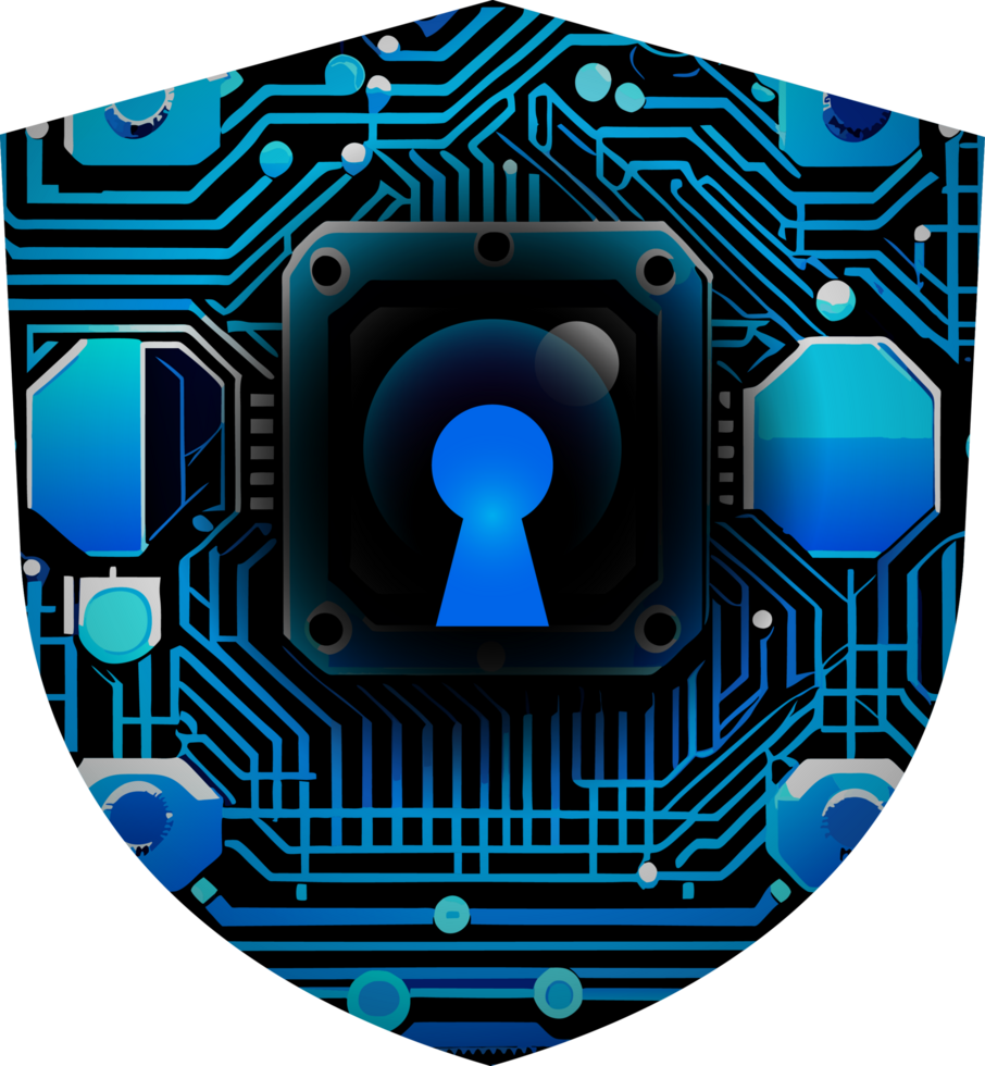 Modern Technology Cybersecurity Icon Crop-out png