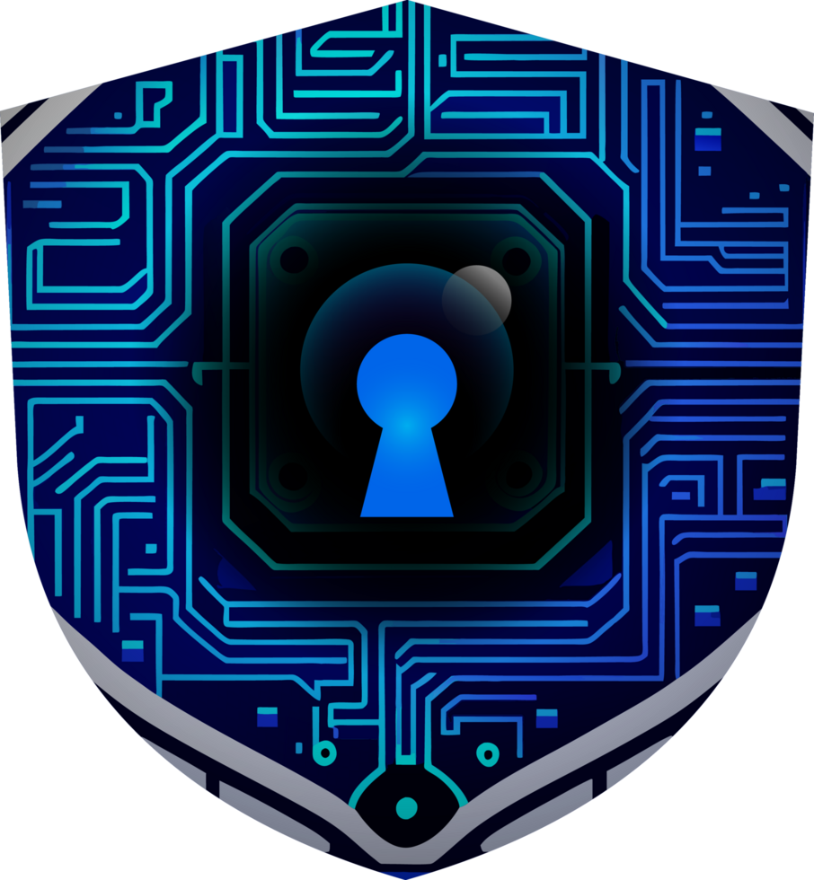 Modern Technology Cybersecurity Icon Crop-out png