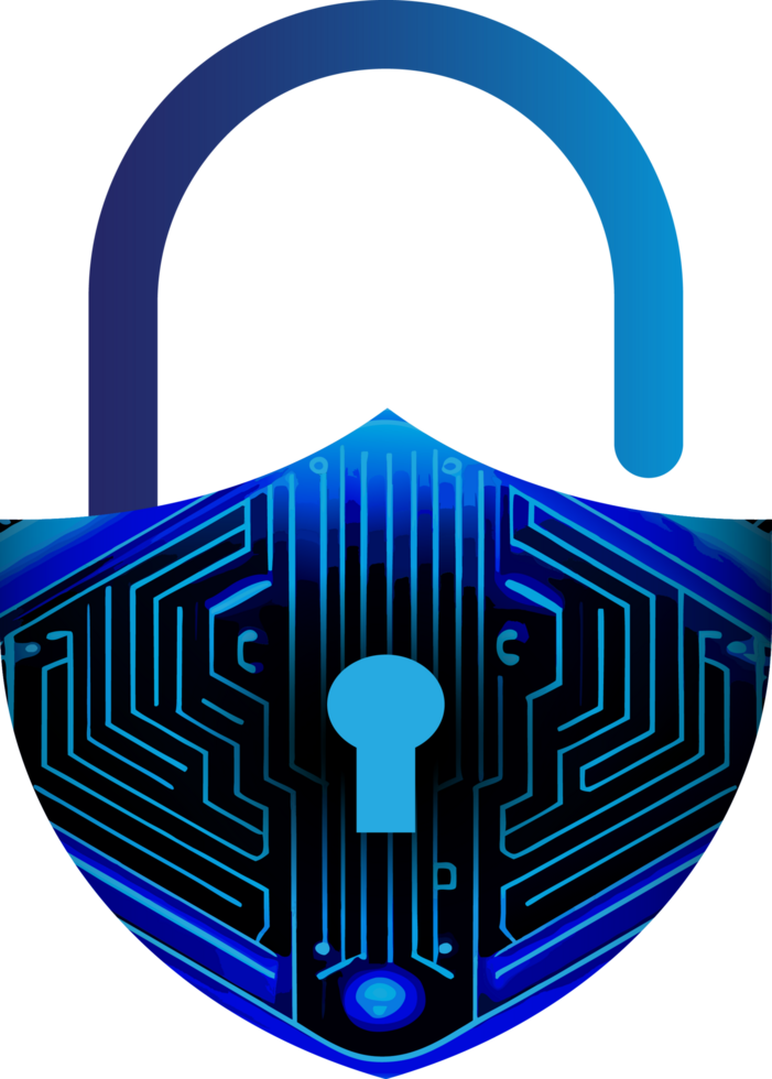 Modern Technology Cybersecurity Icon Crop-out png
