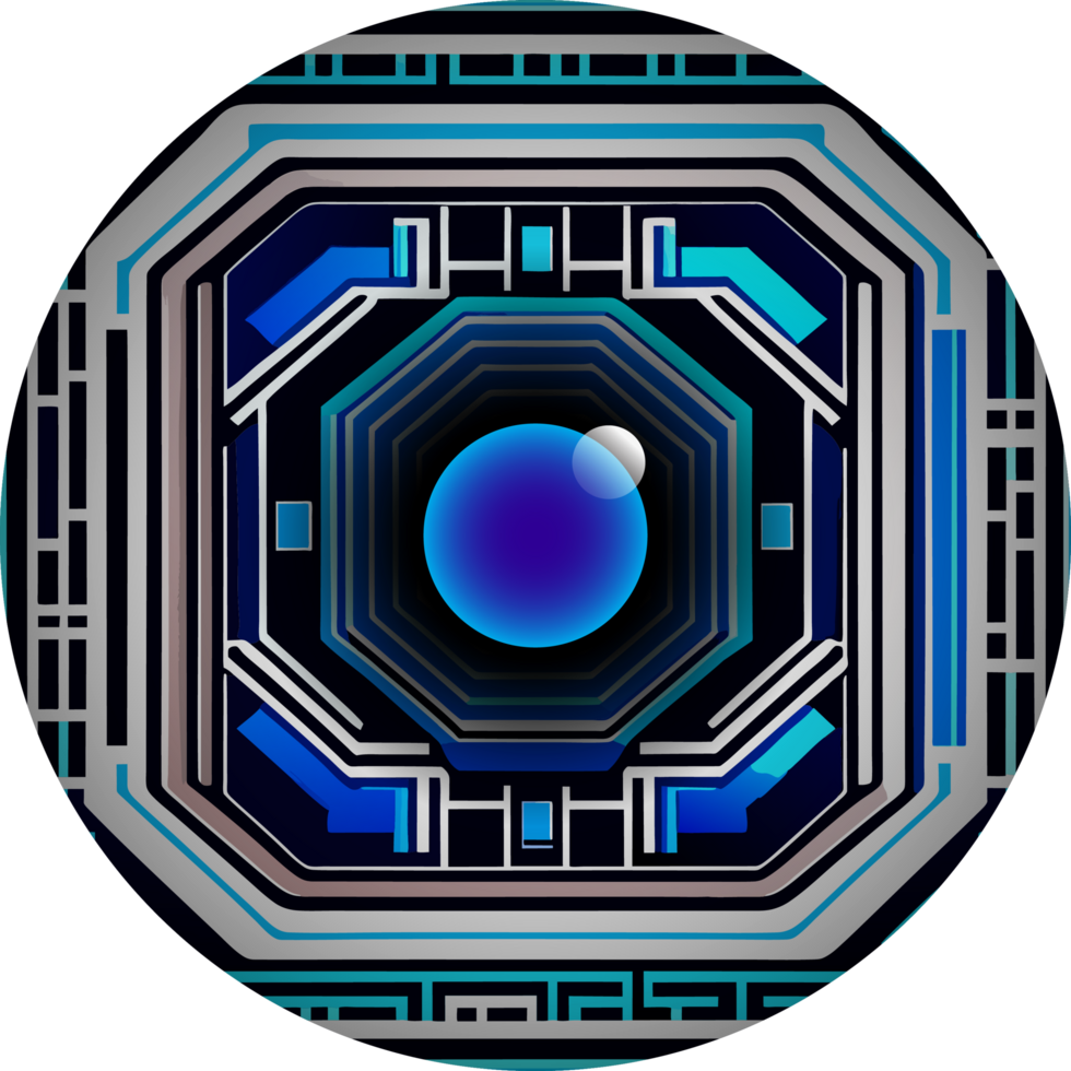 Modern Technology Cybersecurity Icon Crop-out png