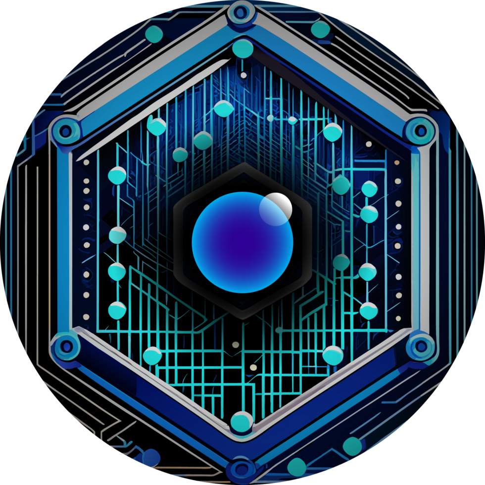 Modern Technology Cybersecurity Icon Crop-out png