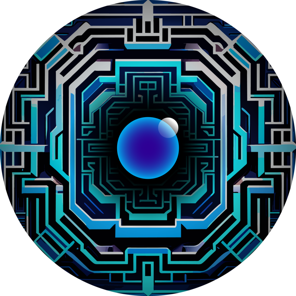 Modern Technology Cybersecurity Icon Crop-out png