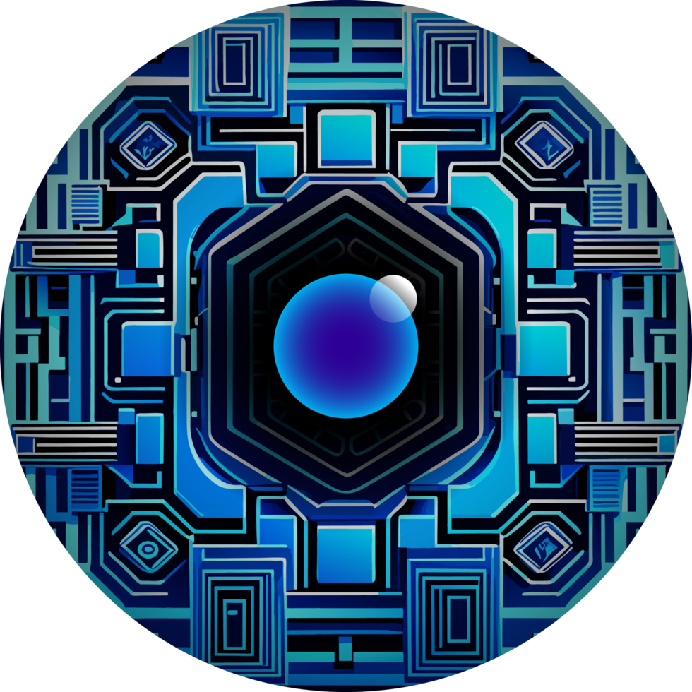 Modern Technology Cybersecurity Icon Crop-out png